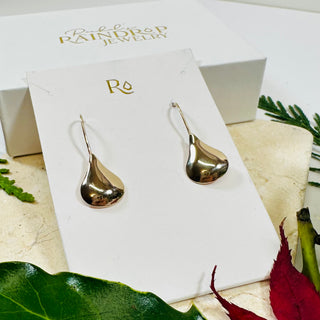14k Gold Filled Seattle Raindrop French Hook Earrings