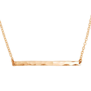 Bar Necklace in 14k Gold Filled