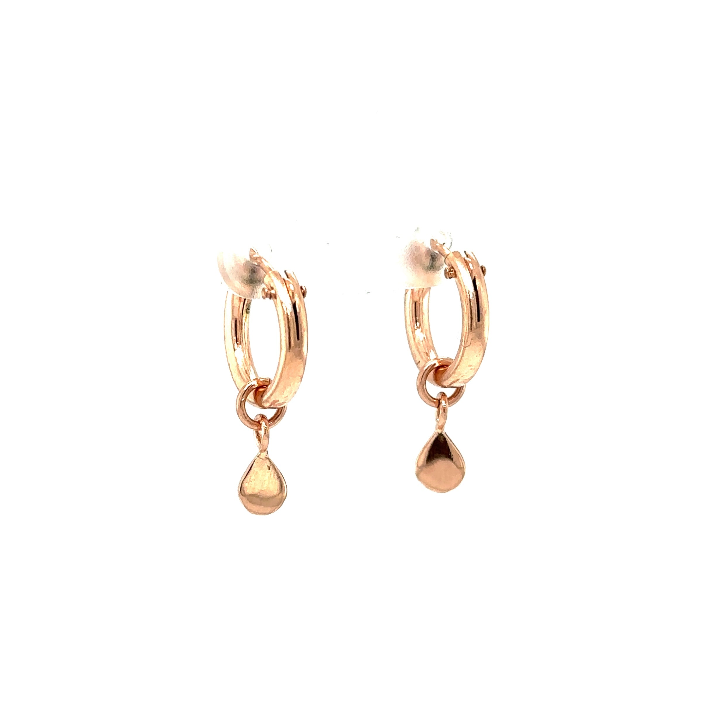 Raindrop® Charm Hoop Earrings