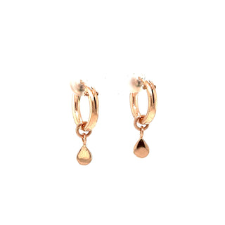 Raindrop® Charm Hoop Earrings