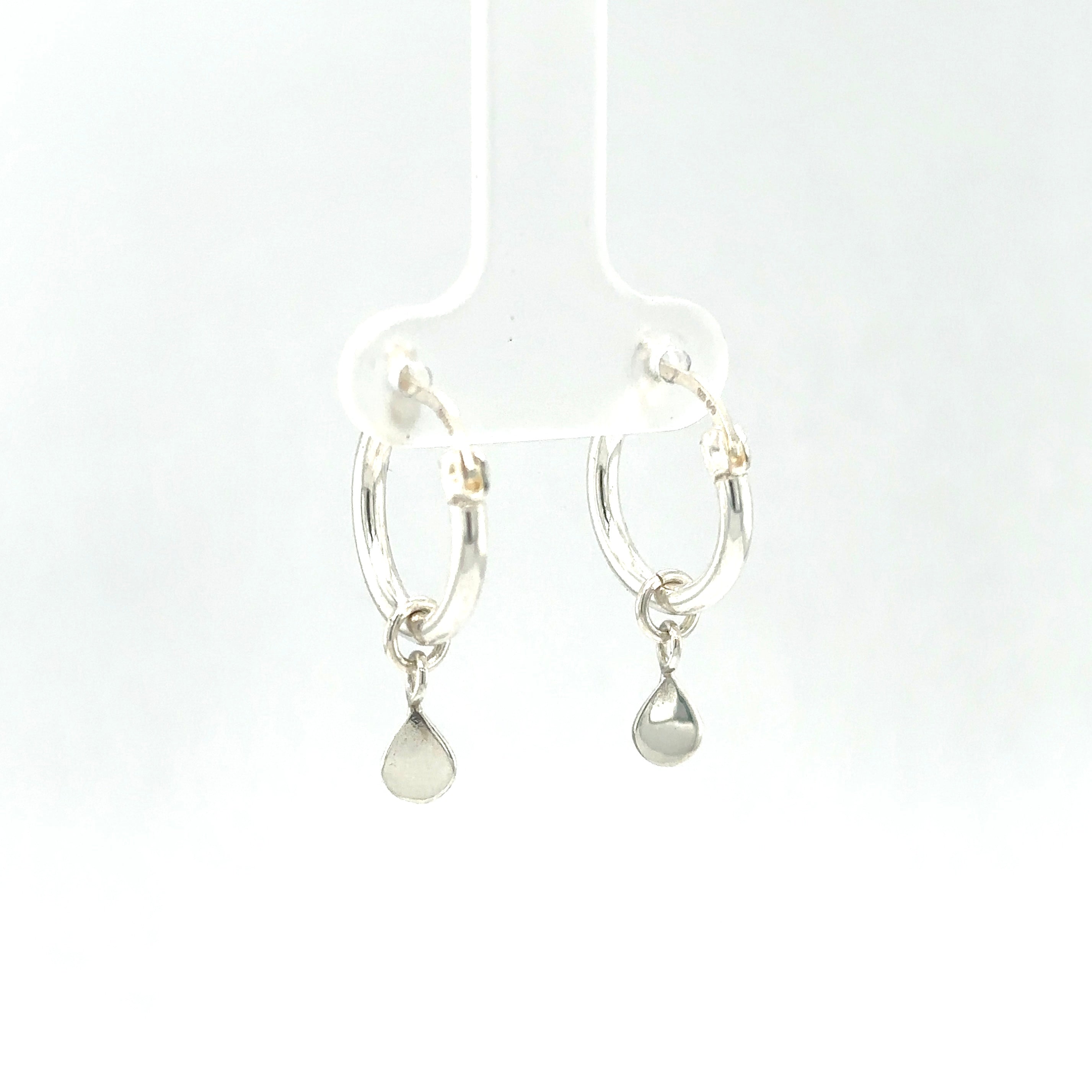 Raindrop® Charm Hoop Earrings