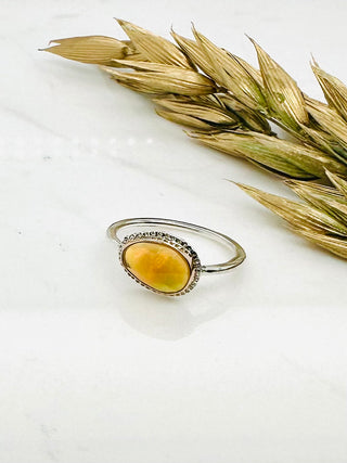 Ethiopian Opal Ring / Size 7.5