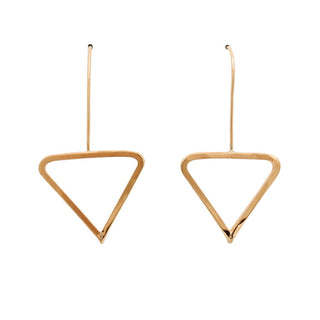 Triangle Earrings in 14k Gold Filled