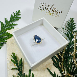 Tanzanite Raindrop Ring II