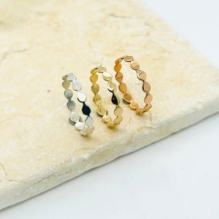 Infinity Raindrop® Ring in 14k Solid Gold