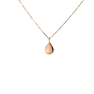 Raindrop® Charm Pendant Necklace in 14k Rose Gold