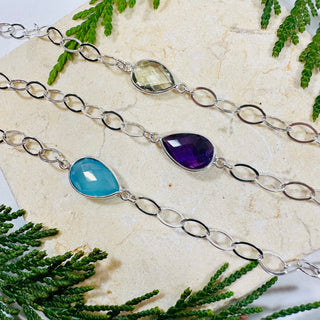 Stone Drop Bracelet