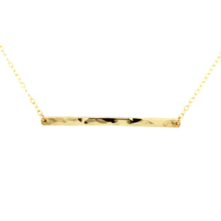 Bar Necklace in 14k Gold Filled