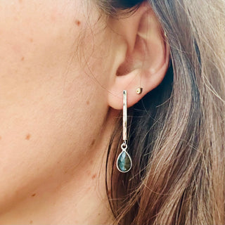 Labradorite Drop Earrings