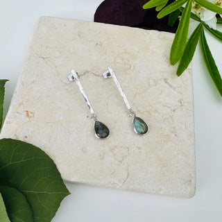 Labradorite Drop Earrings